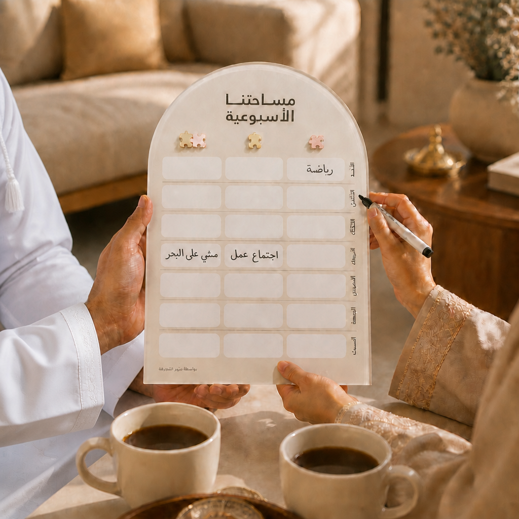 لوحة الحوار الأسبوعية للزوجين